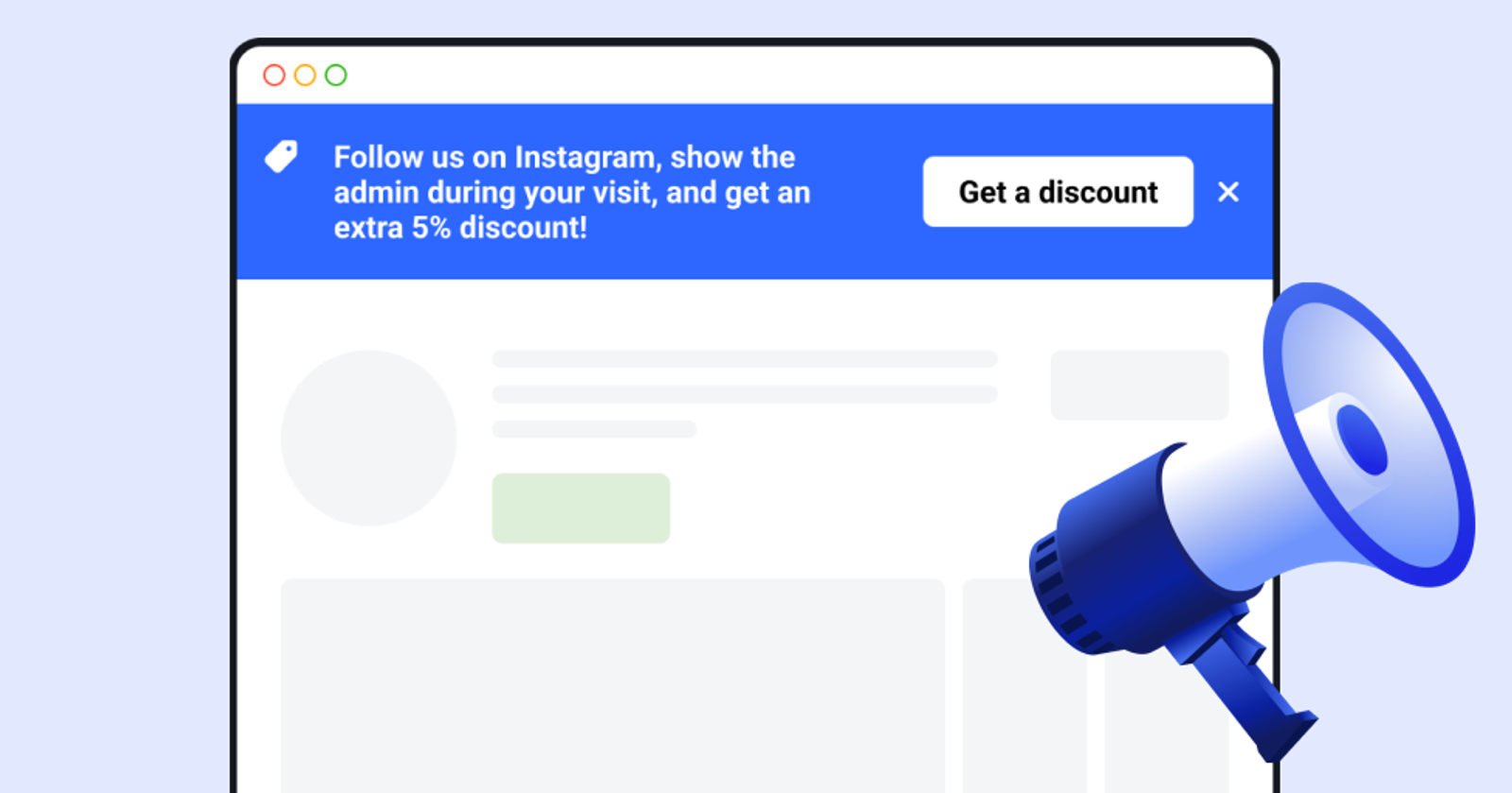 ⚡ Bandeau promotionnel pour votre site